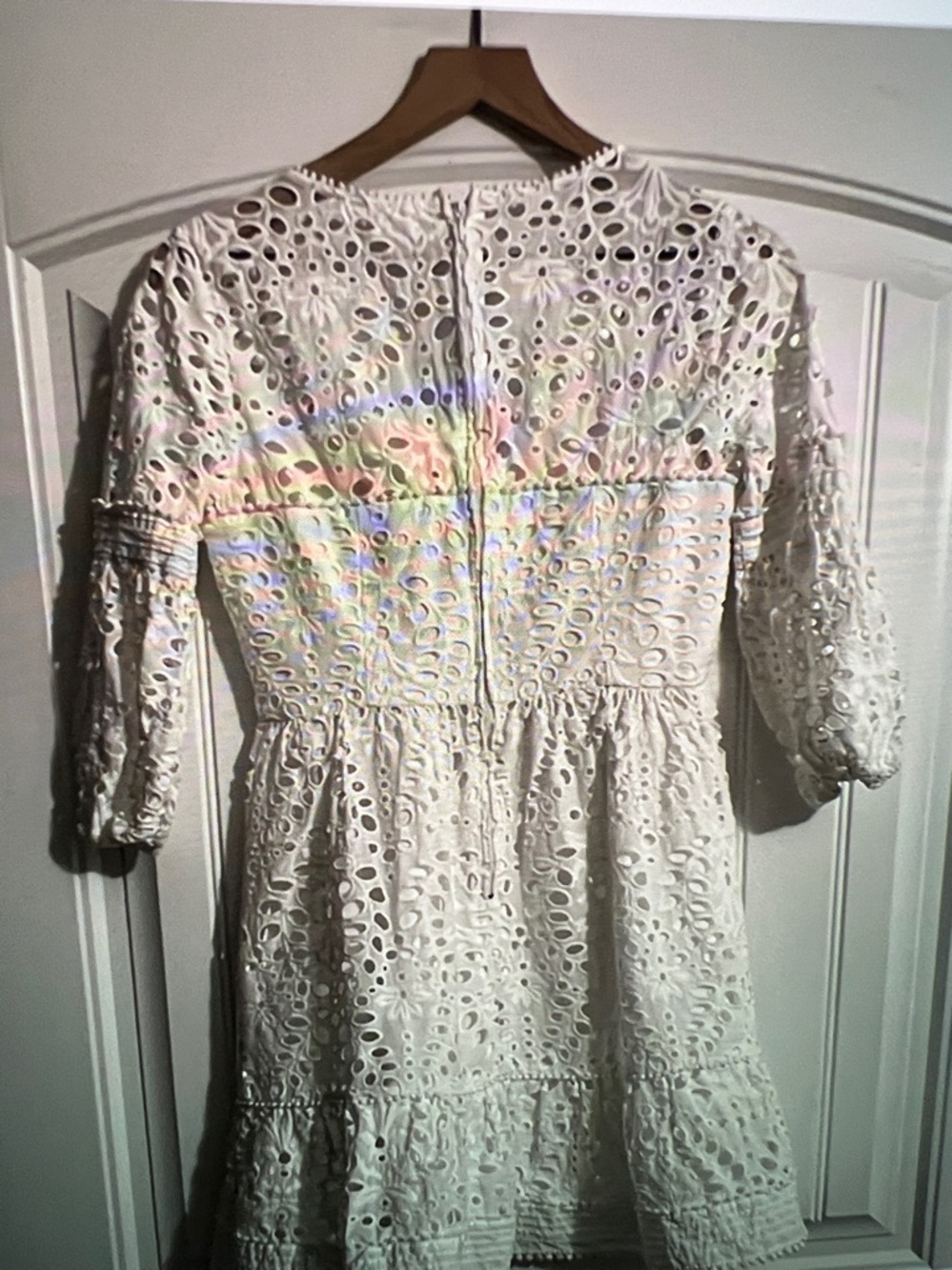 Lilly Pulitzer White eyelet Dress Size 2 - Picture 4 of 7